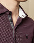 <P>Made From A Lightweight Blend, The Outof Polo Shirt From Ted Baker Is Adorned With An Attractive Micro-Dot Print. Cut I...