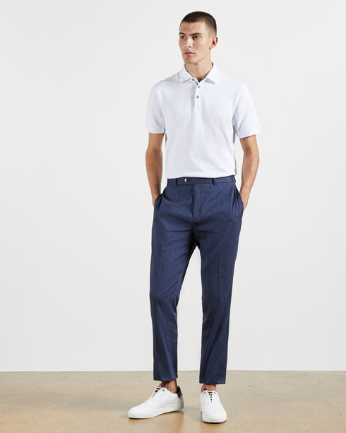 <P>Textured Polo</P>