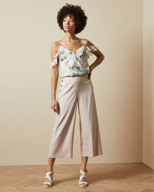 <P>La Cami With Ruffle Detail</P>