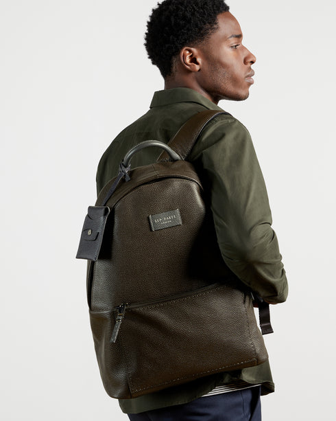 <P>Leather Backpack</P>