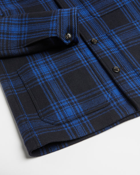 <P>Checked Double Faced Workwear Jacket</P>