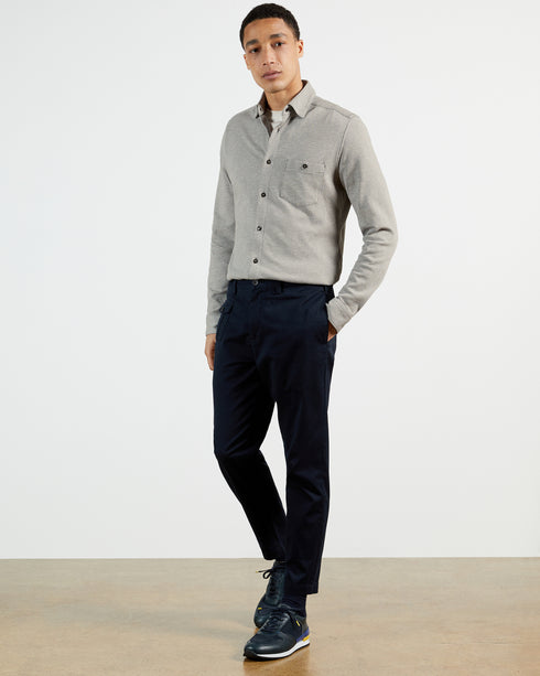 <P Class="Description">Gritty. If You Want A Formal Shirt With An Edge, Then Look To Morty. Our Textured Shirt, Perfect Fo...