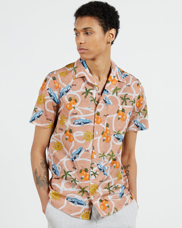 <P>Ss Camp Collar Shirt</P>