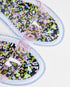<P>Juniper Spot Printed Two Strap Jelly Sandal</P>