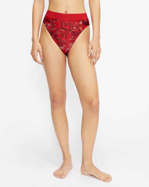 <P>Printed Bikini Pant</P>