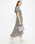 <P>Small Croc Detail Top Handle Bag</P>