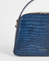 <P>Small Croc Detail Top Handle Bag</P>
