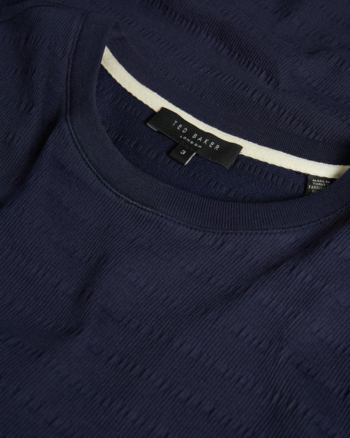 <P>Ss Stripe Jacquard T-Shirt</P>