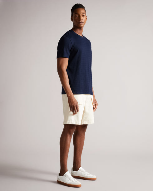 <P>Ss Stripe Jacquard T-Shirt</P>