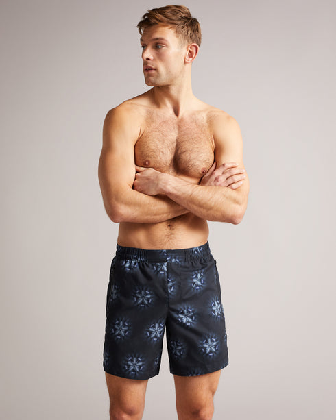 <P>Circular Printed Swimshort</P>