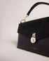 <P>Suede Padlock Shoulder Bag</P>