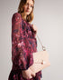 <P>Suede Padlock Shoulder Bag</P>