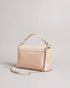<P>Suede Padlock Shoulder Bag</P>
