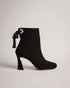 <P>Heeled Leather Boot</P>