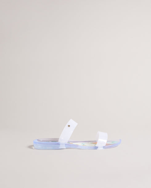 <P>Sunburst Two Strap Jelly Flip Flop</P>