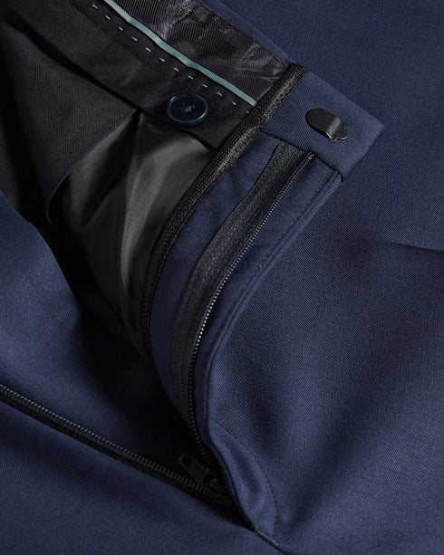 <P>Slim Navy Twill Suit Trouser</P>