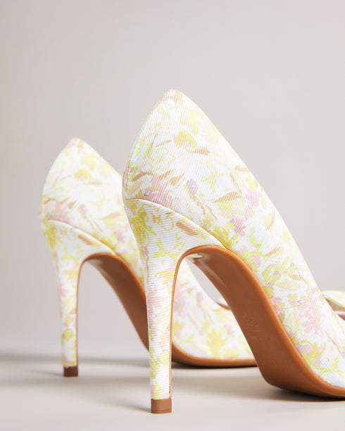 <P><Span Style="Text-Decoration: Underline;">Sketchy Magnolia 100Mm Bow Court Shoe</Span></P>