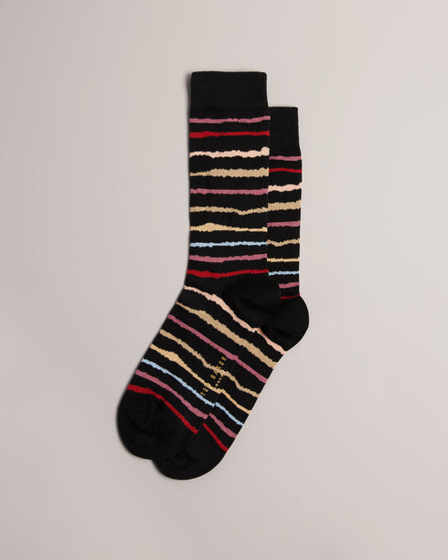 <P>Painted Stripe Sock</P>