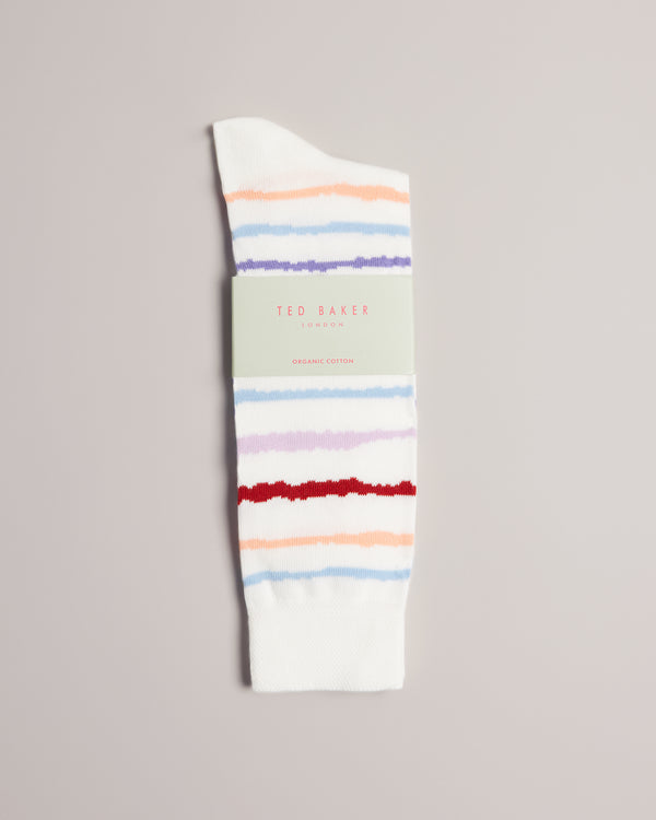 <P>Painted Stripe Sock</P>