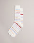 <P>Painted Stripe Sock</P>