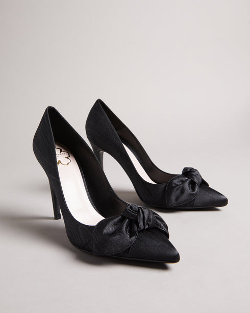 <P><Span Style="Text-Decoration: Underline;">Moire Satin Bow 100Mm Court Shoe</Span></P>
<Div Class="Finer-Details-Accordi...
