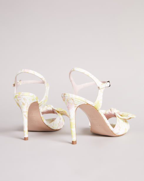 <P>Hy Magnolia Bow 90Mm Heeled Sandal</P>