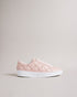<P>Quilted Sneaker With Magnolia Studs</P>