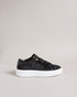 <P>Floral Platform Velvet Sneaker</P>
