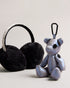 <P>Printed Teddy &Amp; Ear Muff Set</P>
