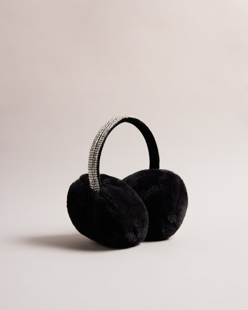 <P>Printed Teddy &Amp; Ear Muff Set</P>