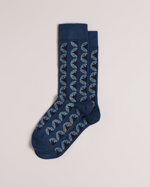 <P>Geometric Pattern Sock</P>
